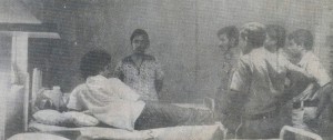 Vijaya Kumarathunga ( then an SLFP leader) in arrest for Naxalilte plot